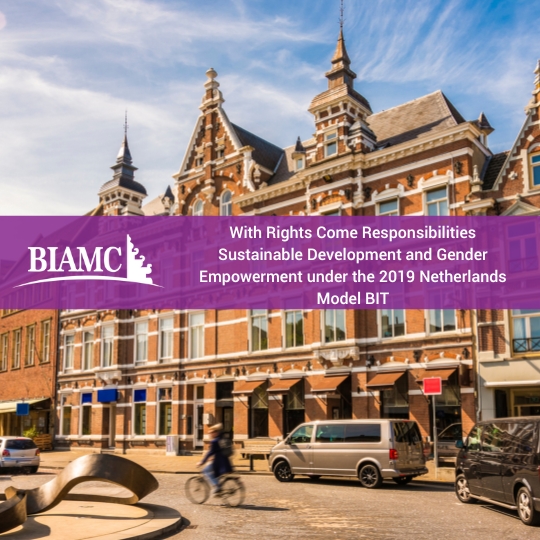 With Rights Come Responsibilities: Sustainable Development and Gender Empowerment under the 2019 Netherlands Model BIT